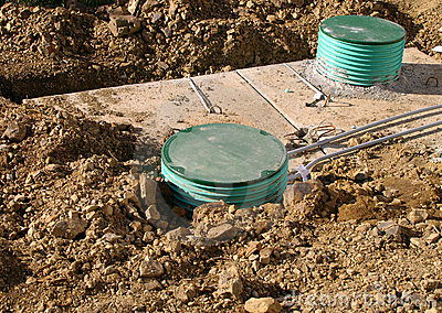 how a septic system works diagram